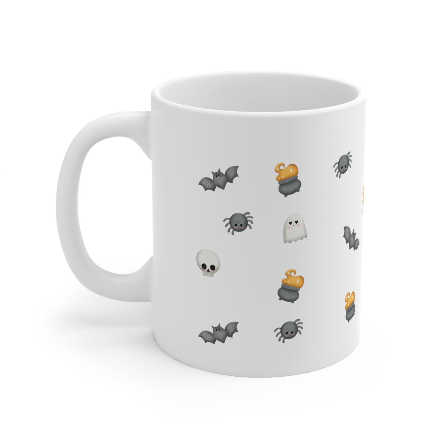 Halloween Cute Pattern Mug - Ceramic Mug 11oz