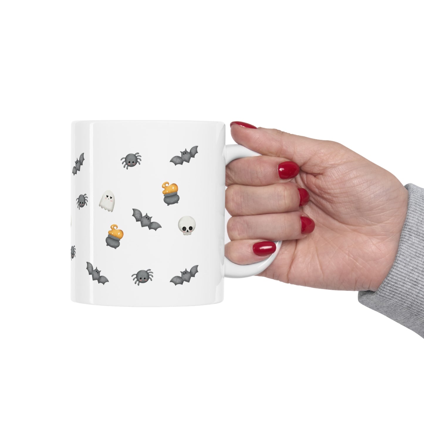 Halloween Cute Pattern Mug - Ceramic Mug 11oz