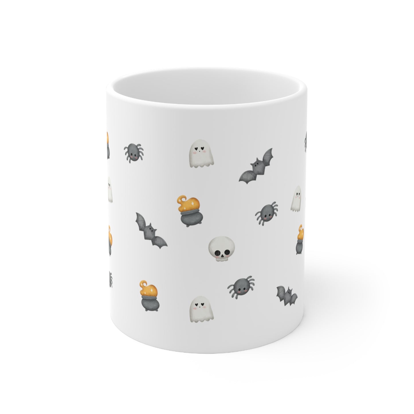 Halloween Cute Pattern Mug - Ceramic Mug 11oz