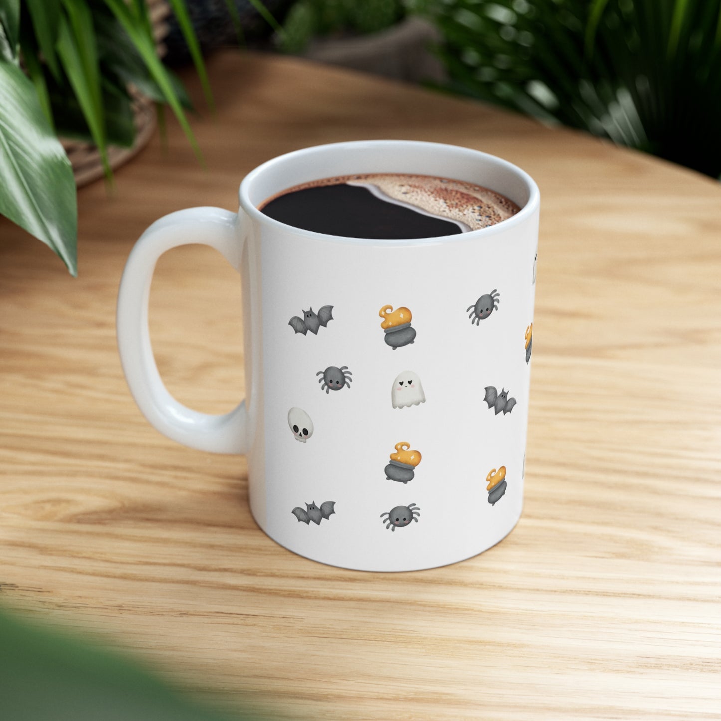 Halloween Cute Pattern Mug - Ceramic Mug 11oz