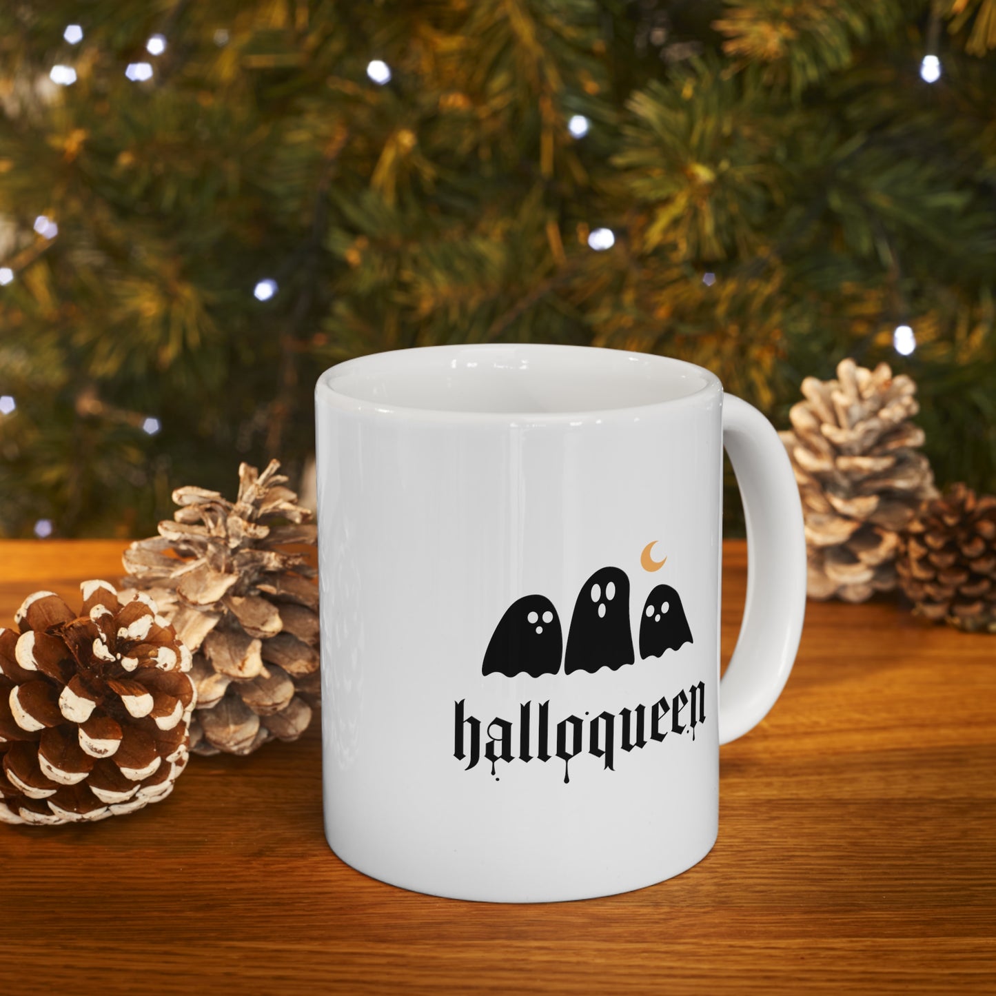 Halloqueen Halloween Mug - Ceramic Mug 11oz