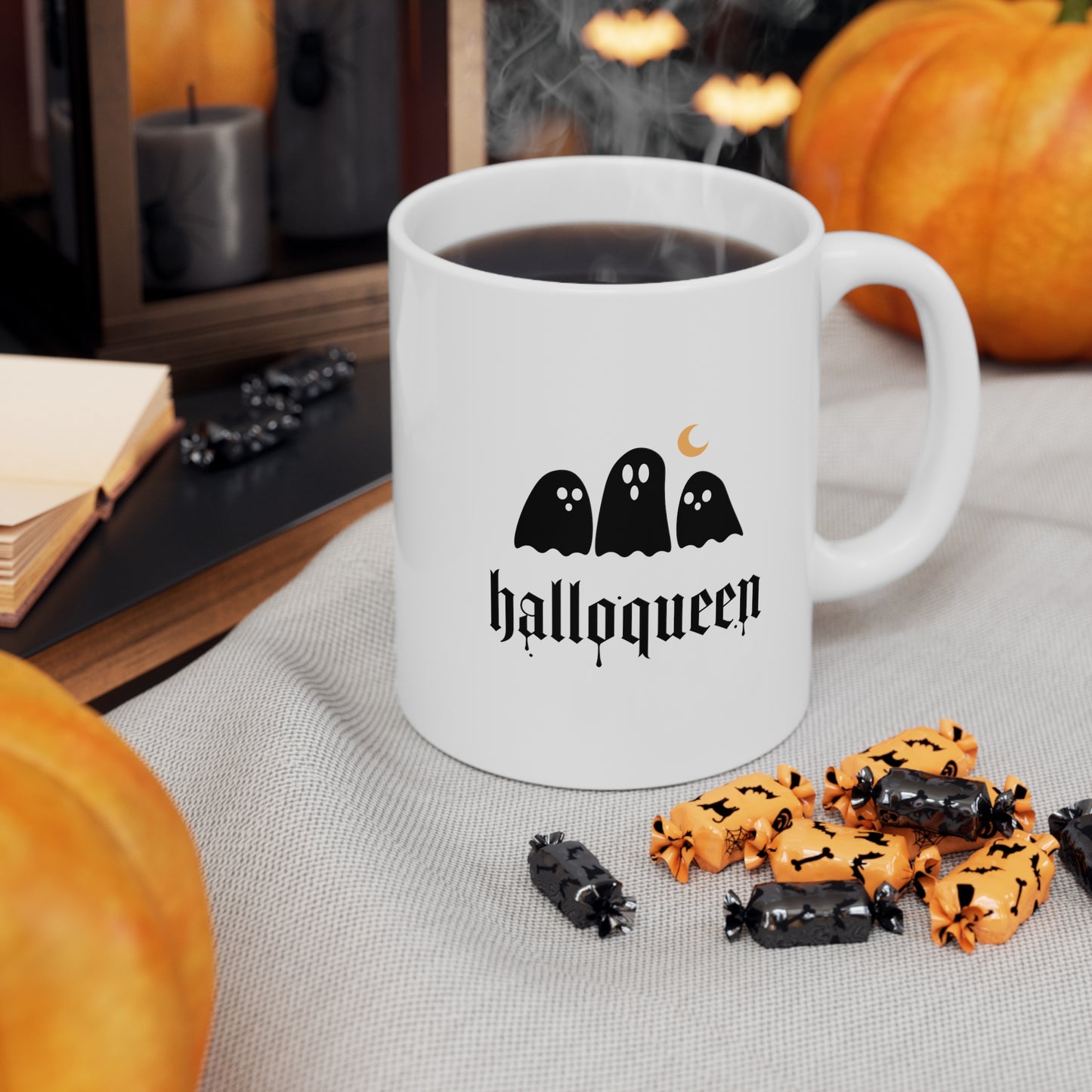 Halloqueen Halloween Mug - Ceramic Mug 11oz