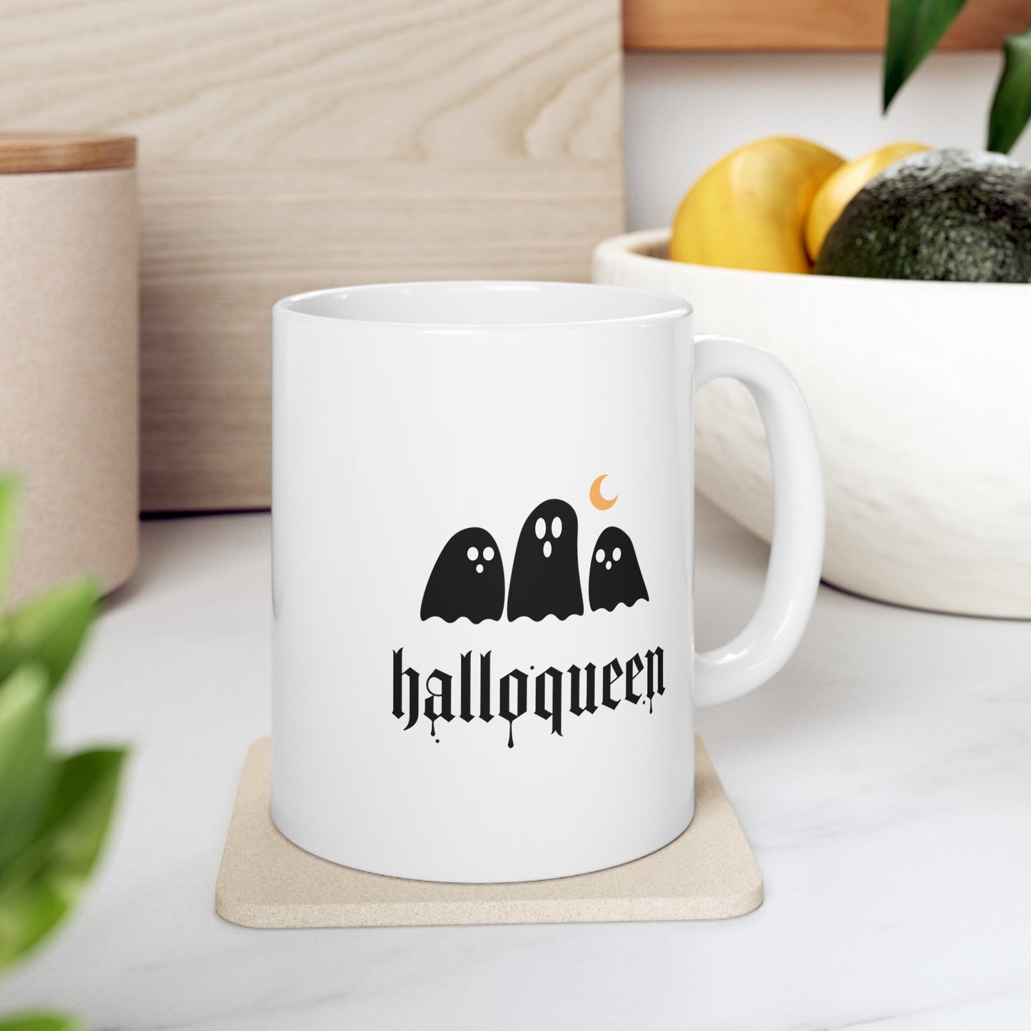 Halloqueen Halloween Mug - Ceramic Mug 11oz