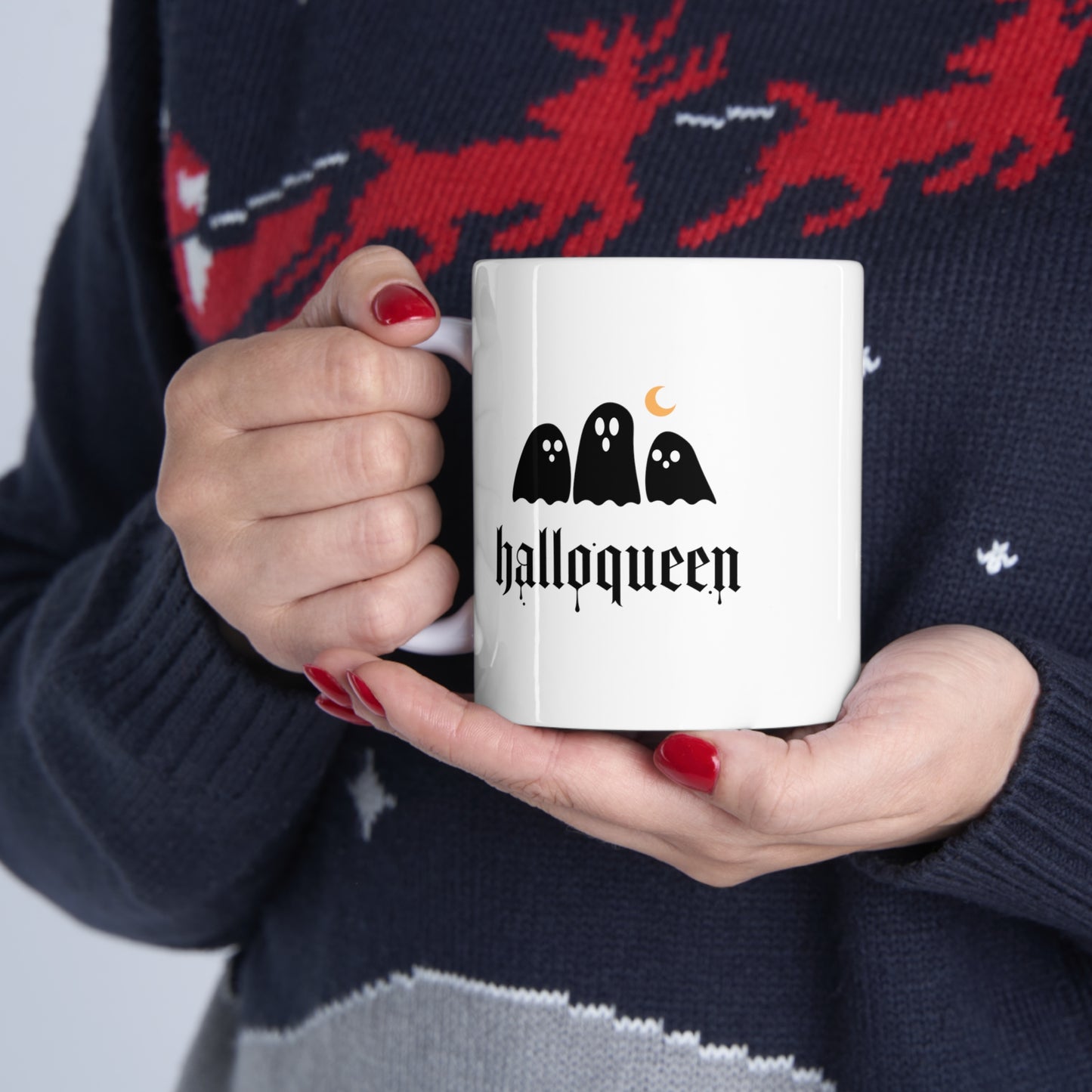 Halloqueen Halloween Mug - Ceramic Mug 11oz