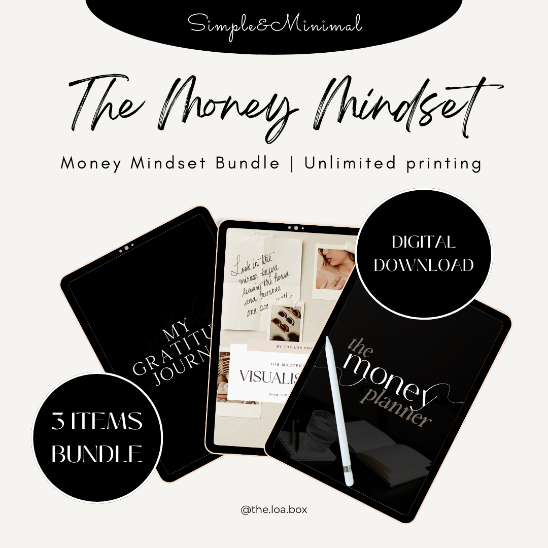 The Money Mindset Bundle - Digital Planner/eBook