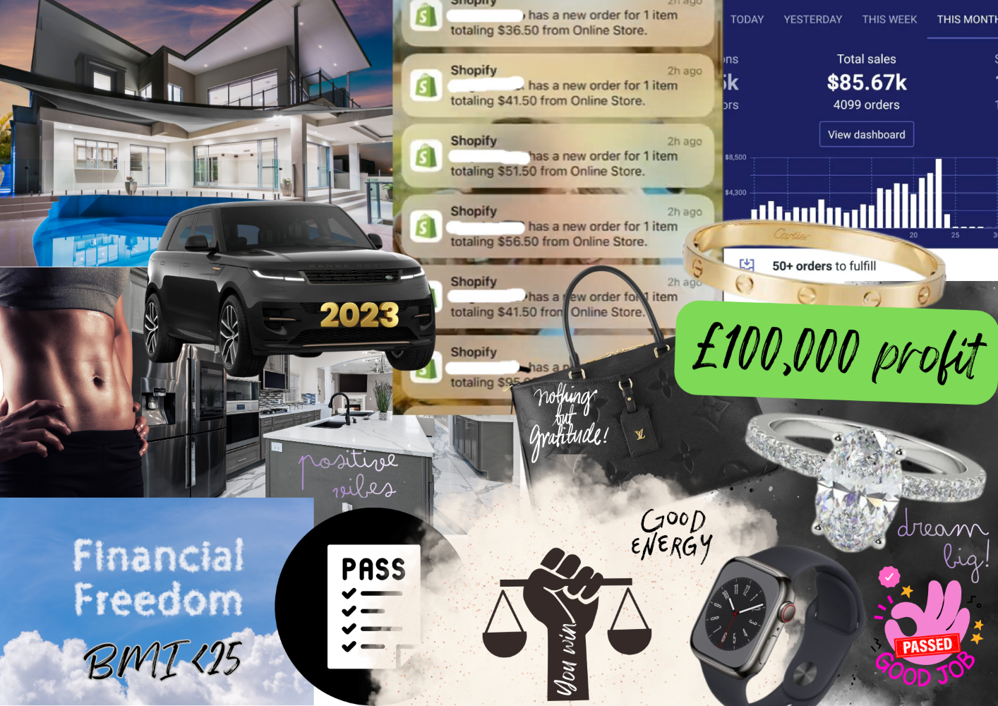 Bespoke Vision Board - Digital Download