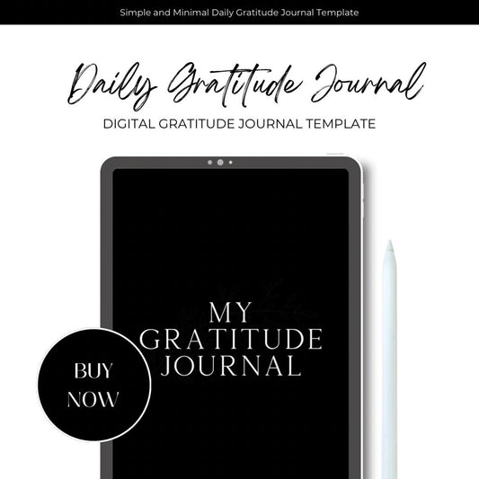 The Gratitude Journal - Digital Planner