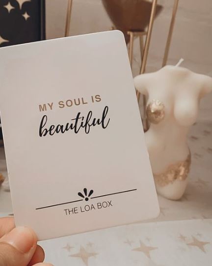 LOA Box Affirmation cards