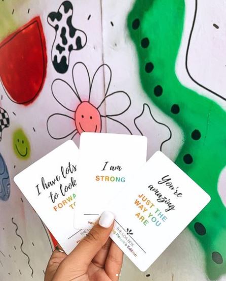 YPE Affirmation cards - Positive words