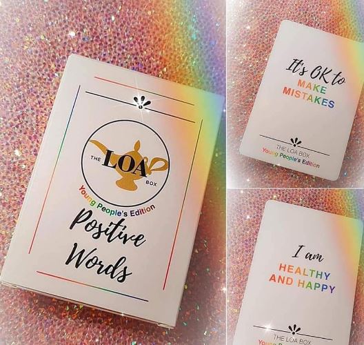 YPE Affirmation cards - Positive words