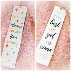 Bookmark - White Metal